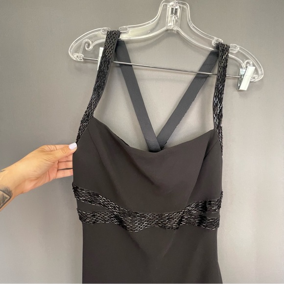 Jones New York black maxi dress with beading detail - Picture 10 of 10